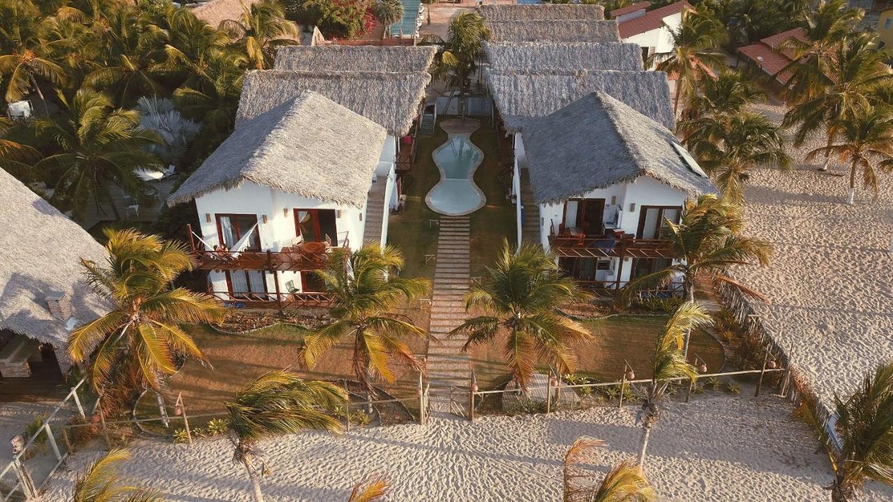 Ap Vila Mar Pe Na Areia Com Vista Para O Mar E Piscina Barra Grande  Kültér fotó