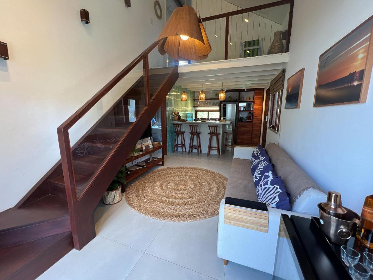 Ap Vila Mar Pe Na Areia Com Vista Para O Mar E Piscina Barra Grande  Kültér fotó